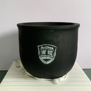 Large Round Zinc Fusing Crucible Chemical Resistance Good Thermal Shock