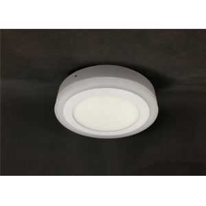 Bedroom Round Living Room IP40 SMD AC LED Double Color Surface Panel Light 12+4W