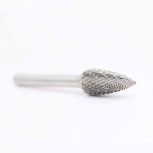 SG-1 Double Cut Tungsten Carbide Burr Die Grinder Bit 1/4" X 5/8" On 1/4" Shank