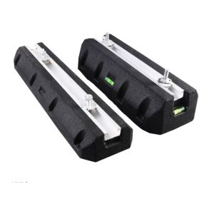 Mat Black Rubber Foot 100mm Vibration Rubber Pad Bottom Installation