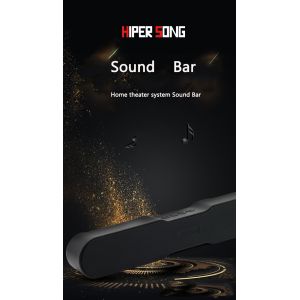 Immersive 120W Wireless Bluetooth Soundbar High Sensitivity and 4Ω Impedance