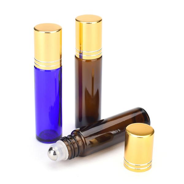 5ml Cosmetic Glass Bottles Glass Roll On Perfume Bottles