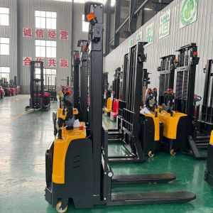 Light Weight 1-1.5t Load Capacity 500mm Load Center Electric Pallet Stacker All