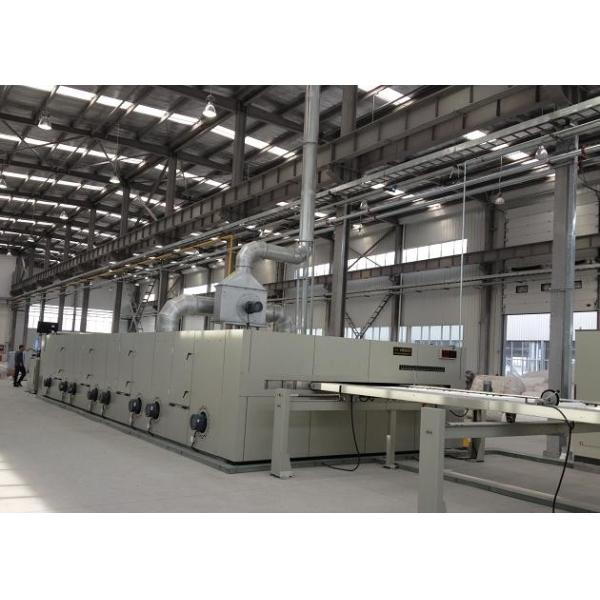 Tension Free Textile Stenter Finishing Machine Gas Heated / Full Inverter