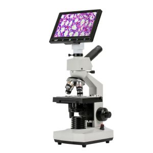 Lab Drying Equipment Digital Microscope 40X-1000X Zoom Monocular Optical