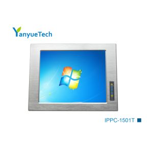 Cheap IPPC-1501T 15&quot; Industrial Touch Panel PC 1 Extended Slot Support I3 I5 I7 Desktop CPU for sale
