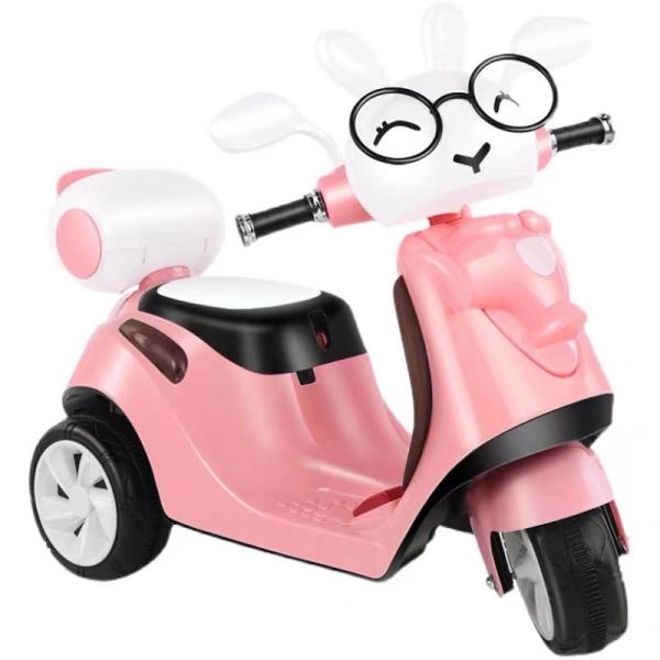 Quality Plastic PP Children's Electric Car 380 Motor with Early Education Music and Lighting wholesale