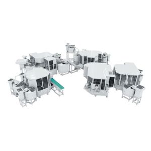 Sprayer Head Automation Assembly Line Customized With Testing Solution