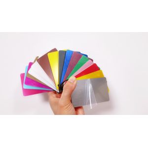 Customization Silver Extruded Acrylic Sheet Excellent Resistance To Weather