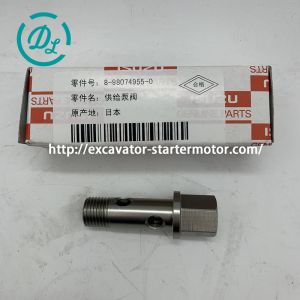 EexcavaStart ISUZU 6WG1 Engine Feed Pump Valve OEM 8-98074955-0 8-98055289-0