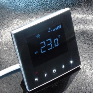 LCD Display 3 Speed Fan Coil Thermostat For air conditioning cooling heating