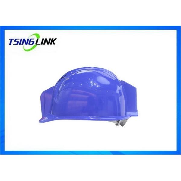 Quality H.264 Coding Head Protective 4G Wireless Device With 1080P Resolution Camera Lamp wholesale
