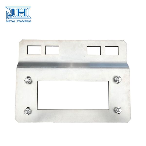 Quality Custom Galvanized sheet metal steel Assembly parts with screw for Elevator supporting wholesale
