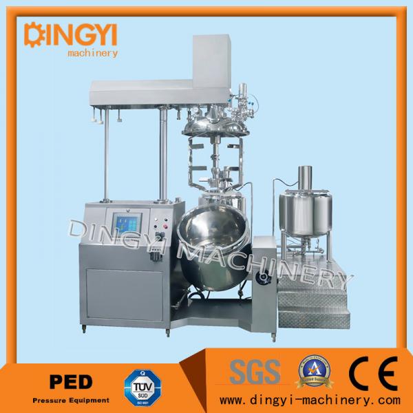 Quality Stainless Steel Vacuum Emulsifying Mixer , Cosmetic Cream Mixers With PLC Control wholesale