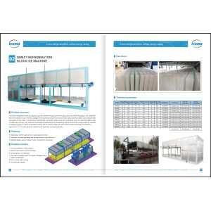 20 Tons Direct Cooling Ice Brick Making Machine Industrial