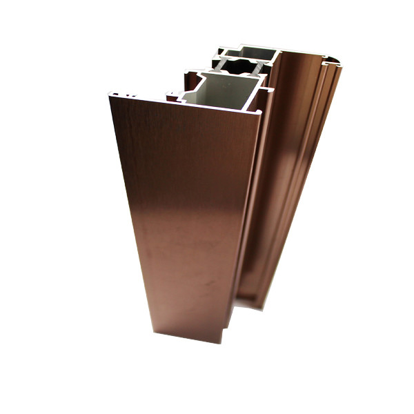 Quality Customized Aluminum Frame Profile , T5 / T6 Aluminium Windows Wood Finish wholesale