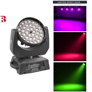 RGBW ZOOM BEAM Beeye Stage Light For DJ DMX512 LED Moving Head