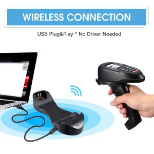 NS7108 2D 2.4GHz ABS Trohestar Barcode Scanner