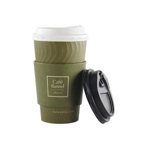 20oz Compostable Recyclable Paper Cups 160gsm-400gsm Coffee Paper Cups With Lids