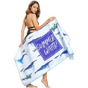 Cheap Lightweight Printed Beach Towel With Silk Screen Logo Stylish And Comfortable for sale