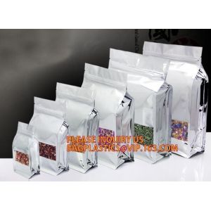 China Doypack Pet Food Pouches Bag Zip Lock Coffee Packaging Bags With Valve, Zipper Large Zip Lock Aluminum Foil Plastic Bag on sale
