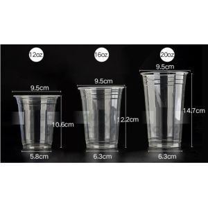 Disposable compostable wholesale CPLA lids for hot cups,80mm 90mm compostable