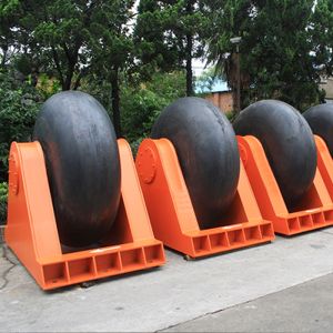 Vessels Mooring Roller Dock Rubber Fender 66 ShoreA ABS Certificate