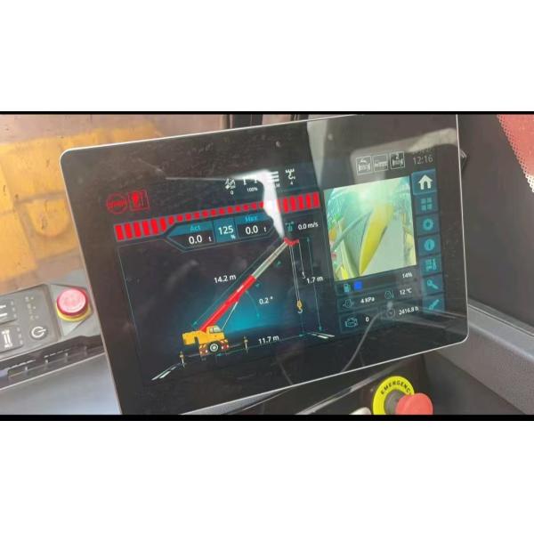 SANY 130 Ton Mobile Crane STC1300C8 Used Truck Cranes with 8 Crane Jib and WEICHAI Engine