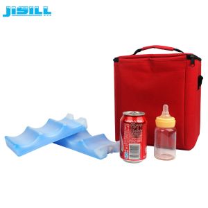 Eco Friendly 3 Waves Shape Breast Milk Ice Pack Frozen Ice Packs For Food