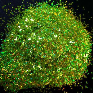 OEM/ODM Printing 1kg Bag Package Holographic Stripe Glitter Powder for