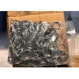 Removable Insulation Blankets Stainless Steel O Ring Fitting For Duct Accessorie