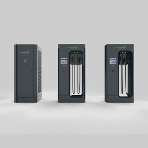 360KW EV DC Fast Charger CCS CHAdeMO Double Outlet Public