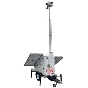 Portable Solar CCTV Trailers With 24/7 Monitoring For Remote Area Security