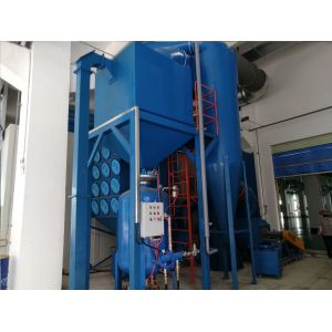 TUV CE Spray Painting Production Line with Sand Blasting degrease room