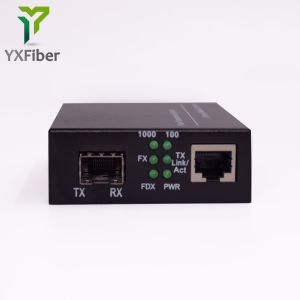 1000Base-T 2 Port Fiber Media Converter