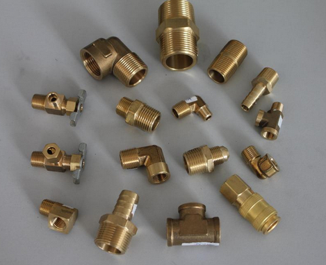 Customizd CNC machined brass connectors, made in China professional manufacturer