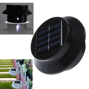 China Solar fence Roof Gutter Garden Wall Lamp Path Lighting on sale