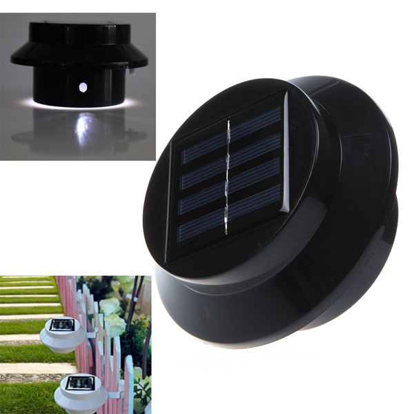 Quality Solar fence Roof Gutter Garden Wall Lamp Path Lighting wholesale