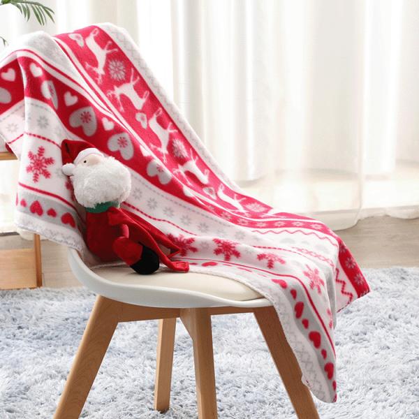 30 X 40 Inch Baby'S First Christmas Polar Fleece Baby Throw Blanket