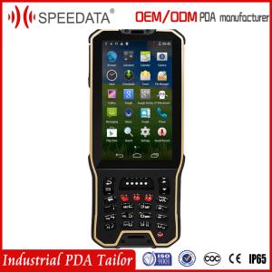 Cheap Dual Sim Card Wireless android Handheld Terminal Pda Data Collector with Portable 2D Barcode Scanner Nfc Reader for sale