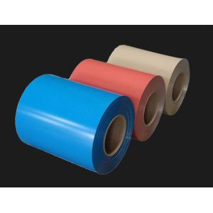 Blue White GI PPGL Ppgl Roofing Sheet Color Coated Astm A755M PVC Plastisol