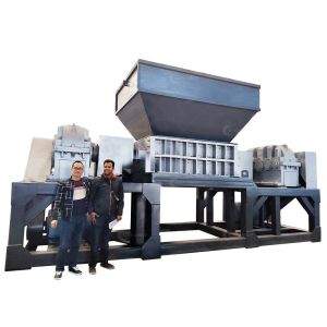 Multifunctional Double Shaft Shredding Machine for ALLOY Material Processed