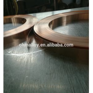 Industrial Copper Nickel Alloy Strip High Dimensional Accuracy For Electric
