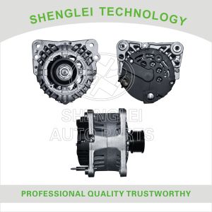 Cheap VW Jetta Car Dynamo Generator , Fixed Pulley Type Vehicle Alternator for sale