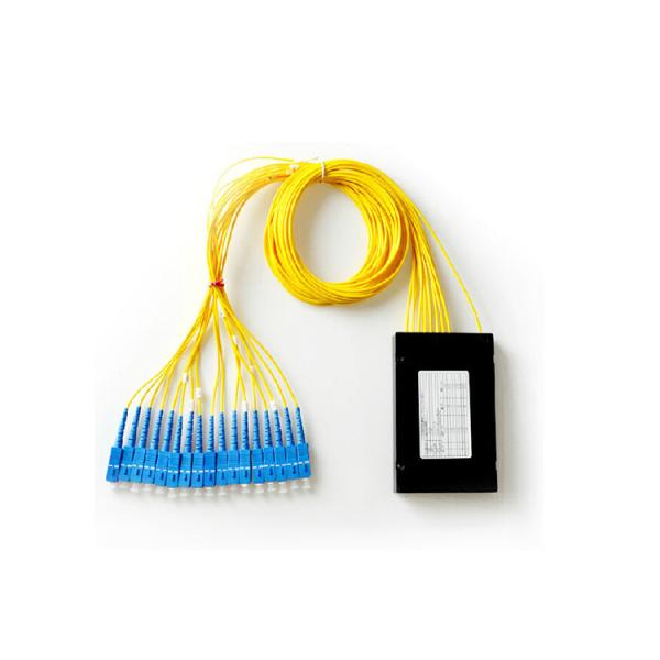 Quality 1270-1650nm Wavelength Mini Optic Splitter 1x32 PLC Splitter OEM ODM wholesale