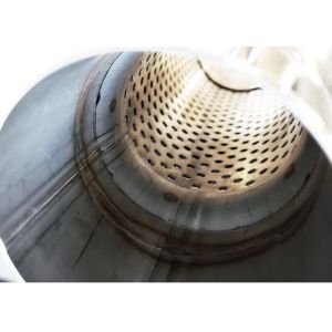 Inlet Outlet 3.5" Length 18" Car Exhaust Resonator