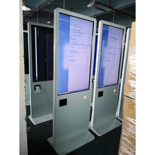 Quality All In One Pc Lcd Touch Screen Kiosk 43" With Thermal Printer / Qr Code Scanner wholesale