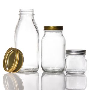 Cheap Price Round 180Ml 280Ml 380Ml 500Ml Food Package Glass Mason Jars With