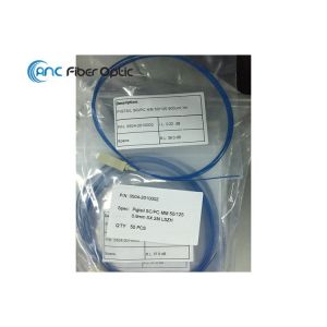High Speed 0.9mm Fiber Optic Sc Pc Pigtail Multimode OM1 OM2 OM3 OM4 OM5