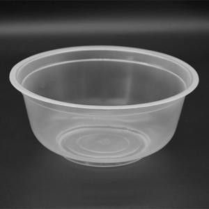 Cheap PP 32 Oz Disposable Bowl 1000ml Clear Plastic Salad Bowls Disposable for sale